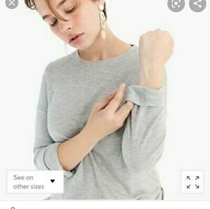 🌟 J Crew super soft 3/4 sleeve top size xs